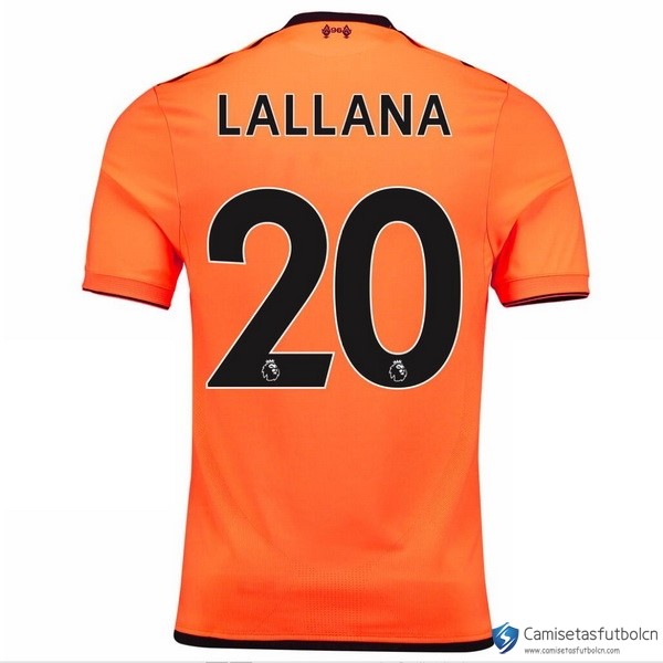 Camiseta Liverpool Tercera equipo Lallana 2017-18